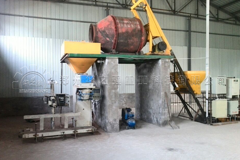 陝西bb肥設備生產線安裝現場