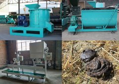 畜禽糞便加工成有機肥需要哪些桃色网址网站有機肥設備？