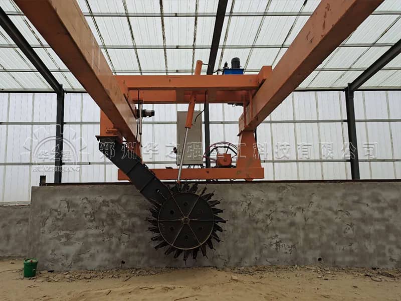 有機肥設備中的雞糞有機肥烘幹機的安裝順序 